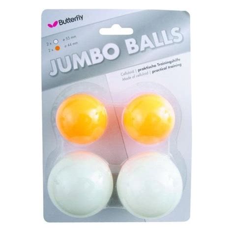 Butterfly Jumbo Table Tennis Balls - Balls from Tees Sport UK