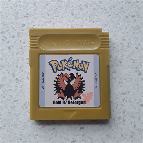 Pokemon Gold 97 Reforged Version Rom Hack Gameboy Color - Etsy