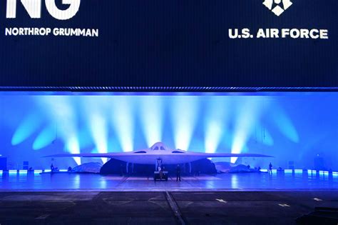 Pentagon debuts its new stealth bomber, the B-21 Raider