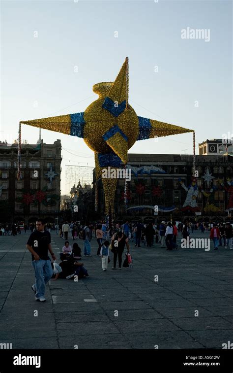 mexico city square - Plaza de la Constitucion Stock Photo - Alamy