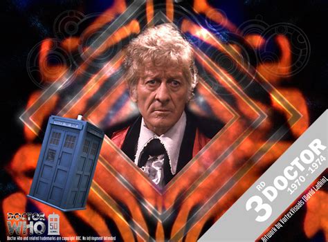 Doctor Who 50th Anniversary - The 3rd Doctor by VortexVisuals on DeviantArt