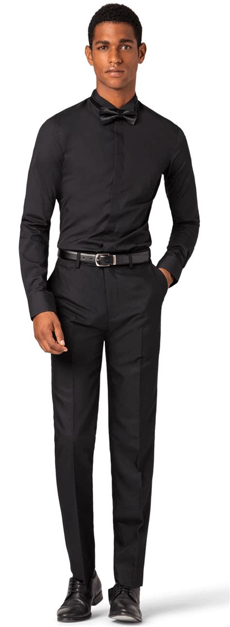 Black Dress Shirts for Men - Hockerty