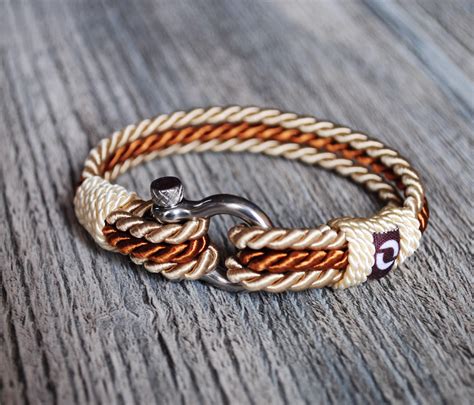 Men Bracelet, Rope Bracelet For Men, Unisex Rope Bracelet, Shackle Bracelet, Fashionable Rope ...