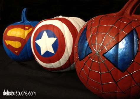 Spiderman Pumpkin Painting - Design Talk