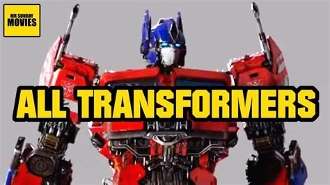 All Transformers in Bumblebee - YouTube