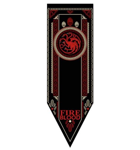 House Targaryen Banner | Game of thrones houses, Game of thrones flags ...