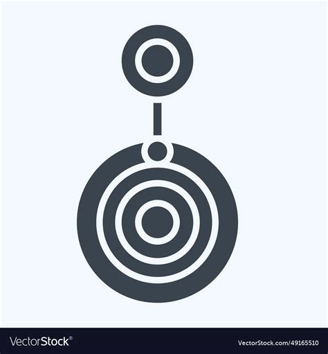 Icon nazar boncuk related to turkey symbol glyph Vector Image