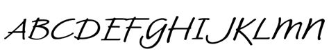 CAC Leslie free Font - What Font Is