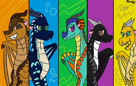 The Dragonets of Destiny by potatobugart on DeviantArt