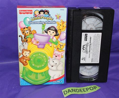 Fisher Price Little People Discovering Animals VHS Movie Volume 3 2001 - VHS Tapes