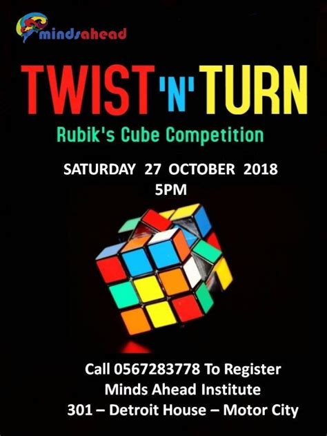 Rubik's Cube Competition | Tickikids Dubai