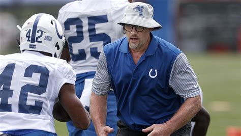 Colts assistant Tom Rathman hates fumbles more than any coach ever