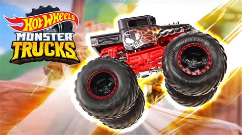 THE VERY BEST OF BONE SHAKER | Monster Truck Highlights | Hot Wheels - YouTube