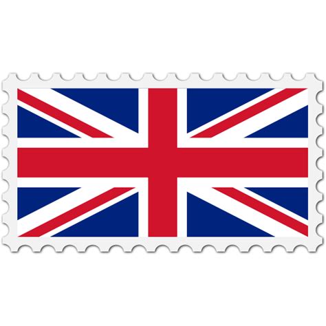 United Kingdom flag stamp | Free SVG