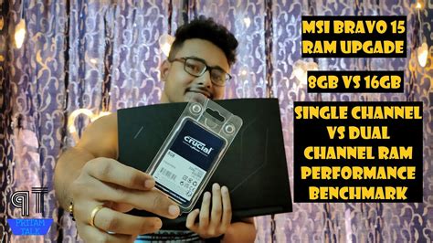 MSI Bravo 15 B5DD RAM upgrade | MSI Bravo 15 16GB RAM | 8GB vs 16GB RAM performance benchmarks ...