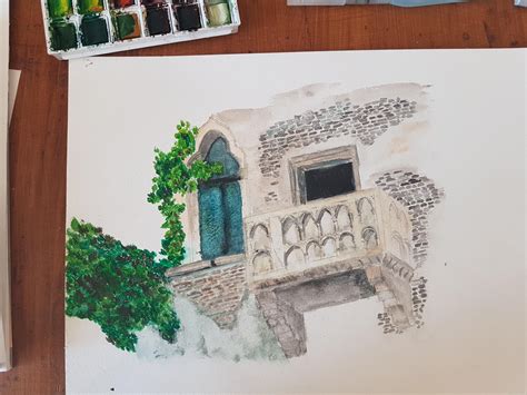 Romeo And Juliet Balcony Drawing at PaintingValley.com | Explore collection of Romeo And Juliet ...