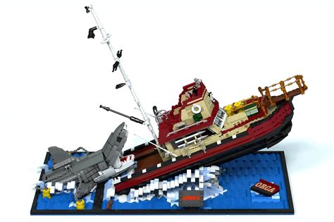 LEGO IDEAS - Jaws: Shark Fishing on the Orca