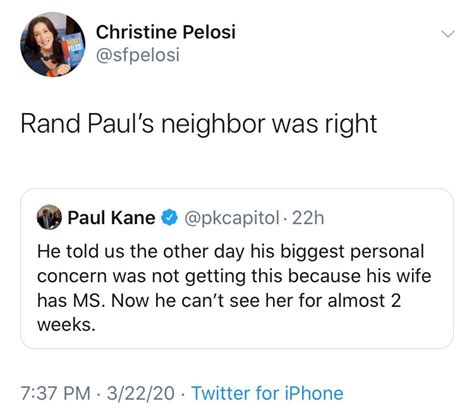 End Wokeness's tweet - "Remember when Pelosi’s daughter celebrated Rand ...