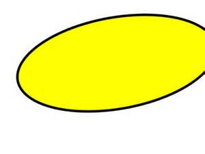 Yellow Oval Clip Art at Clker.com - vector clip art online, royalty free & public domain