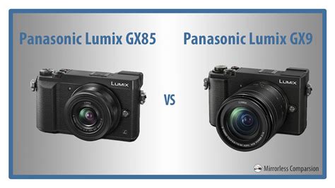 Panasonic Lumix GX85 vs GX9 (GX80 vs GX9) – The 10 Main Differences ...