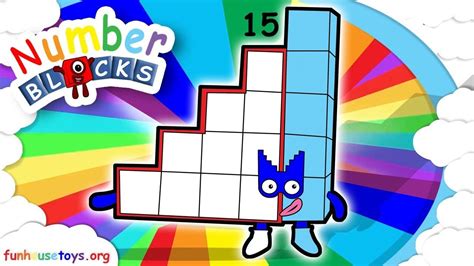 Numberblock 15 | Learn to count, Number fun, Basic math