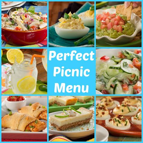 Perfect Picnic Menu: 53 Make Ahead Picnic Recipes | MrFood.com