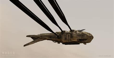 Rodeo FX Art Department - DUNE - Harkonnen Ships