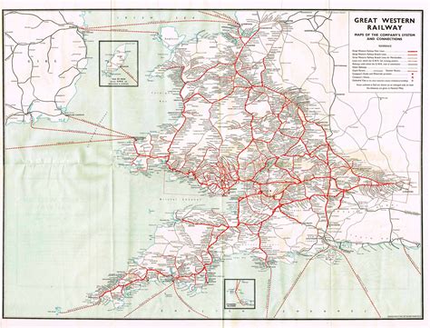 GWR Route Maps (included with the last two 1947 timetables).