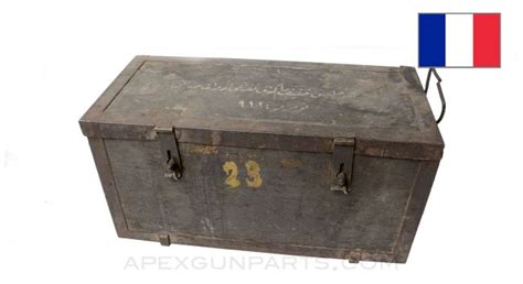 Hotchkiss 1922 Armorer Spare Parts and Tools Chest, w/ Inserts, Empty ...