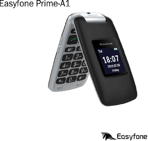 Easyfone Prime A1 Cell Phone Operation & user’s manual PDF View/Download