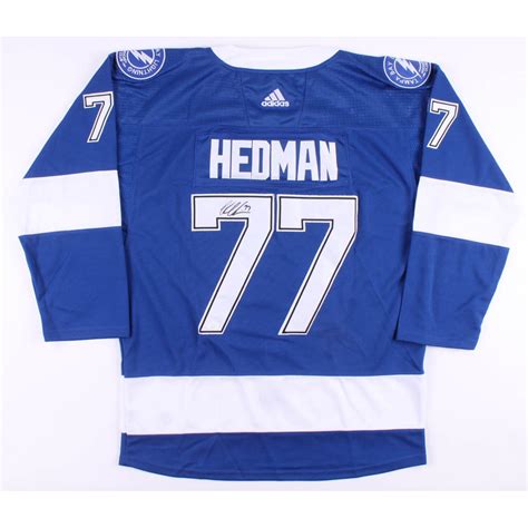 Victor Hedman Signed Tampa Bay Lightning Jersey (JSA COA) | Pristine ...