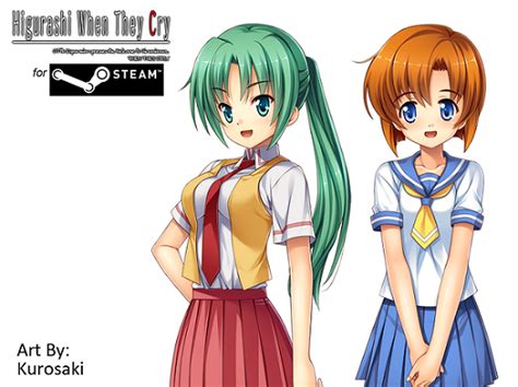 Higurashi will receive new character art after all - Rely on Horror