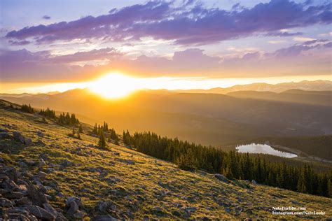 Expose Nature: Sunrise above the Alpine Tundra. Mt. Evans, Colorado [OC ...