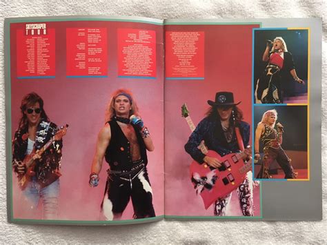 Vintage DAVID LEE ROTH Skyscraper Tour 1988 Tour Program - Etsy