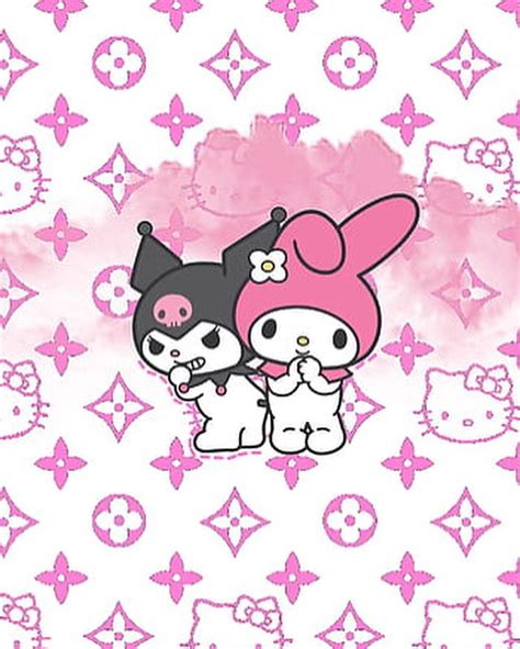 My Melody & Kuromi💗🖤 in 2023 | Hello kitty iphone wallpaper, Kitty wallpaper, Hello kitty aesthetic