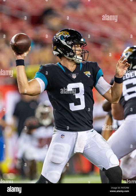 August 30, 2018 - Jacksonville Jaguars quarterback Tanner Lee (3 ...