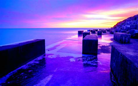 Purple Sunset Wallpapers - Wallpaper Cave