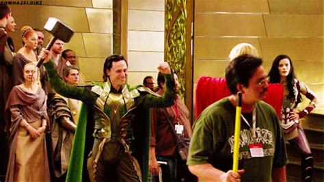 Tom: (Evil laugh) "Ha ha, I AM worthy!" | Tom hiddleston loki, Avengers, Avengers assemble