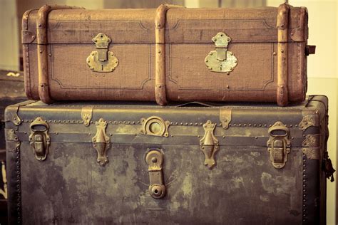 Vintage Luggage Free Stock Photo - Public Domain Pictures