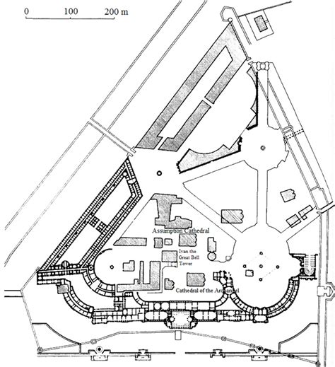 The project of the Kremlin Palace in Moscow. The Architect V. I ...