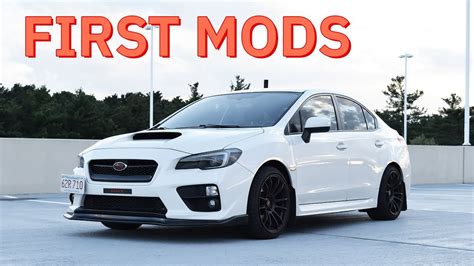 Top 5 FIRST Mods For The Subaru WRX & STI - YouTube