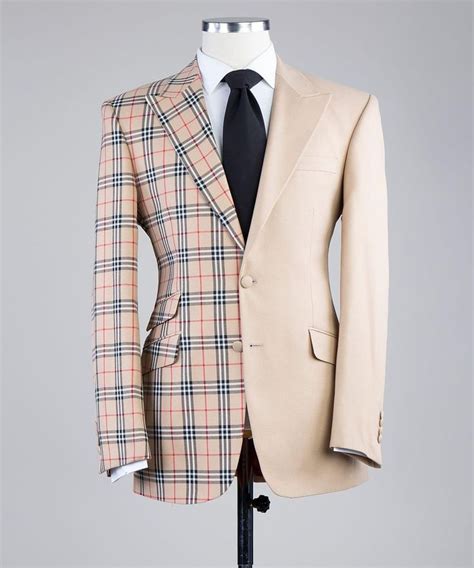 Men's Burberry 2pcs suit | Designer suits for men, Formal suits men, Summer suits men