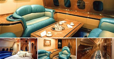 A Look Inside Sultan of Brunei’s Private Jet - Nicknamed the "Flying ...