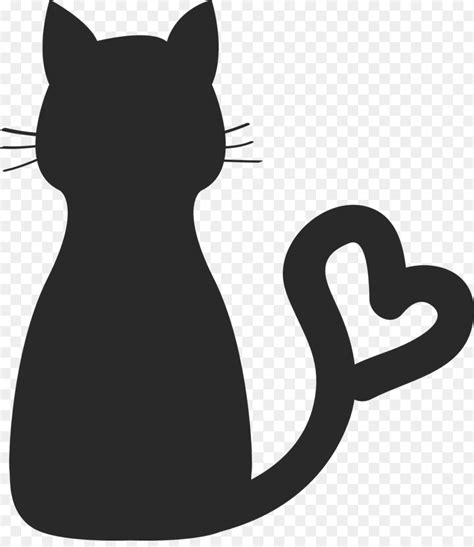 Cat Silhouette Drawing Photography - Cat png download - 600*600 - Free ...