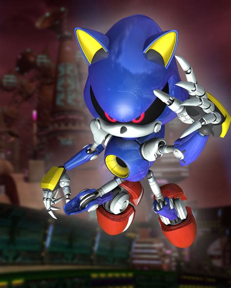 Metal Sonic - Game Characters - Sonic Stadium