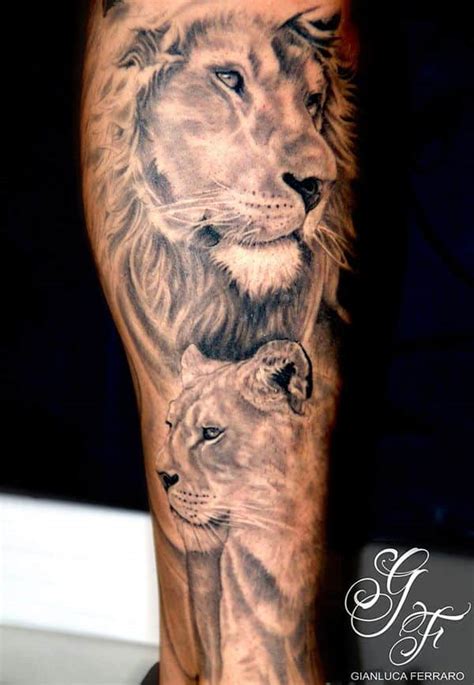 Lion Tattoos for Men - Ideas and image gallery for guys