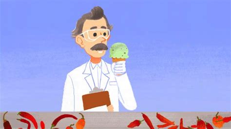 Google remembers chemist Scoville’s special day with interactive doodle ...