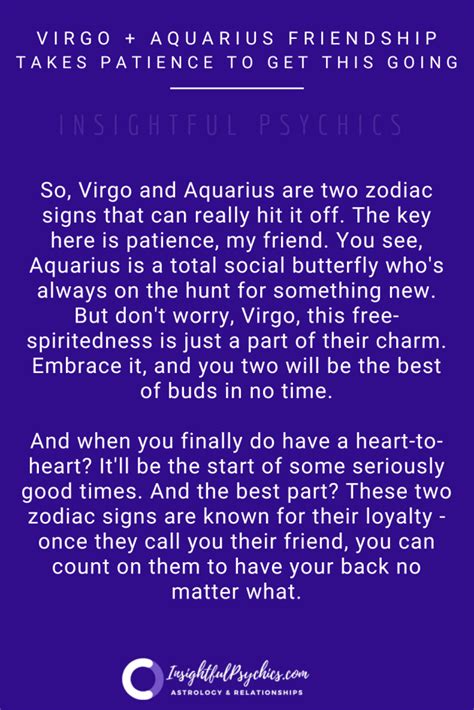 Virgo and Aquarius Compatibility: Sex, Love, and Friendship