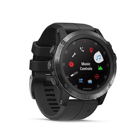 Garmin Fenix 5X Plus Sports Smartwatch 51mm Sapphire Heart Rate Monitor ...