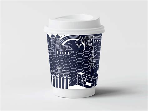 Coffee cup by Daria Surkova on Dribbble